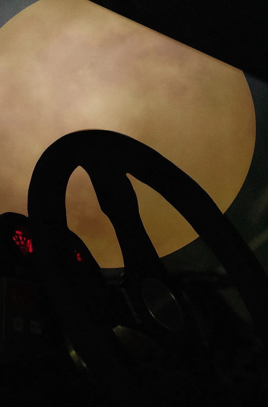 To The Moon And Back - Special photo of the moon from extreme offroad rally car.