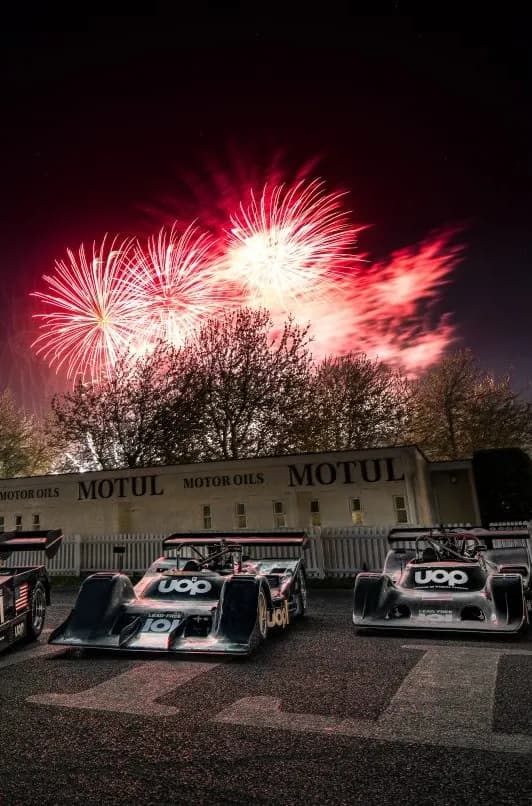 Goodwood Shadows - Shadows at Goodwood. Shadows: legendary race cars from America.